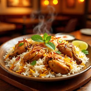 Hyderabadi Chicken Biryani
